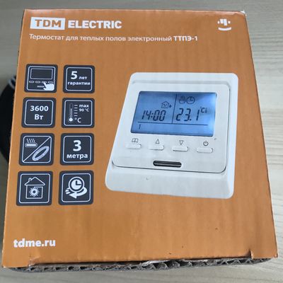 Digital Heated Floor Thermostat 16a Floor Sensor For Home , 2 Watt Power