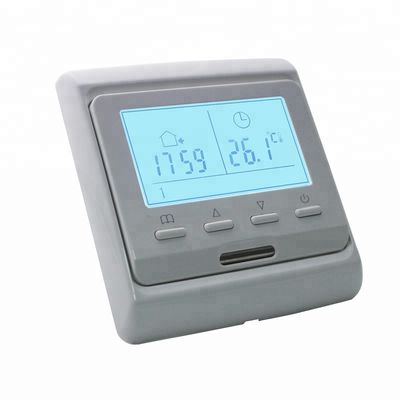 7 Days Programmable Underfloor Heating Thermostat Touch Screen 2W Power