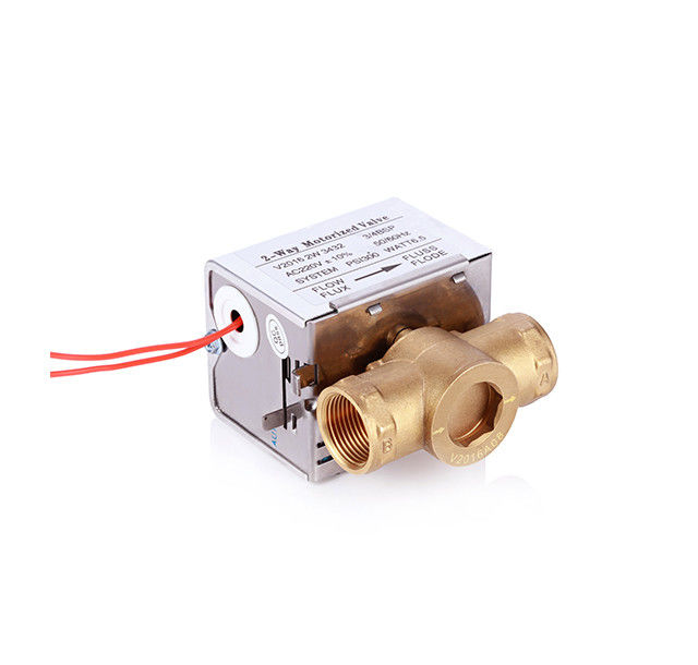 General Coil Motorized Valve / Forged Actuator Valve For Fan Coil Unit