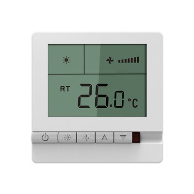 Draadloze de Zaal van de Ventilatorrol Thermostaat Hoge Nauwkeurigheid met het Ontdekkende Element van NTC