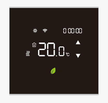 Van de het Touche screenventilator van de Wificontrole de Rolthermostaat met 220VAC-Voeding